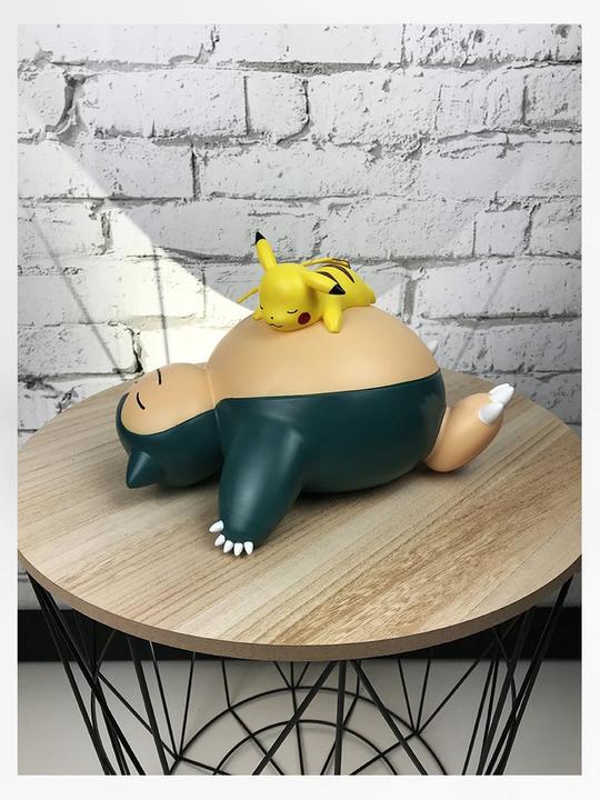 Produktbild Teknofun LED-Lampe Snorlax + Pikachu 18 cm (Touch,liegend)
