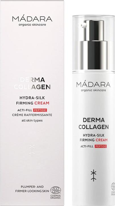 Madara DERMA COLLAGEN HYDRA SILK FIRMING CREAM - Favorise la protection du collagène. (50 ml, Crème 24h)