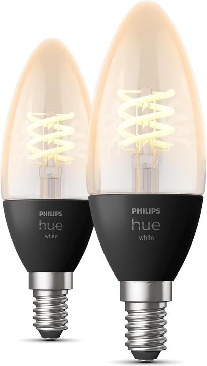 Actual product image Philips Hue White (E14, 4.50 W, 300 lm, 2 x, G)