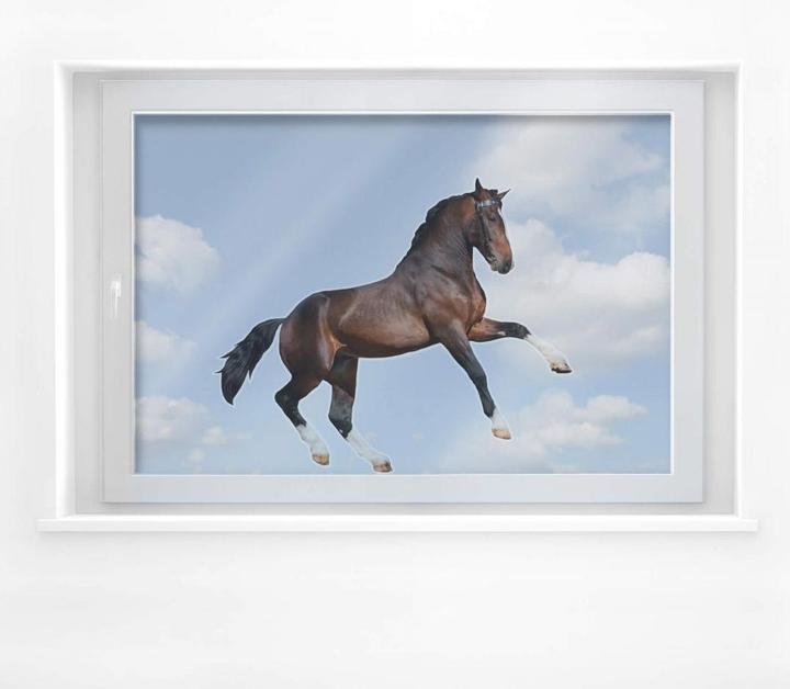 Produktbild Trenddeko Real acting Horse (60 x 49 cm, 40 x 33 cm)