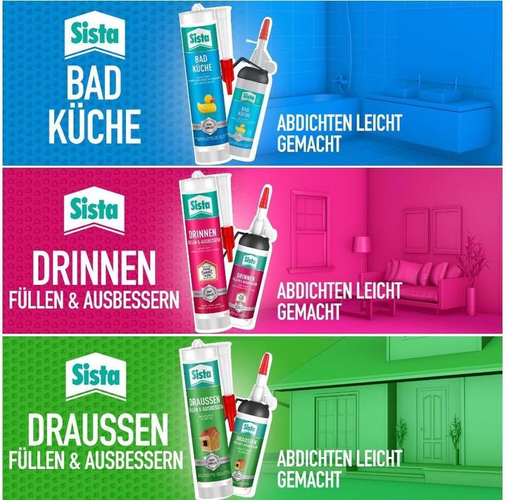 Image du produit Sista salle de bain et cuisine (0.24 kg, Blanc, 100 ml)