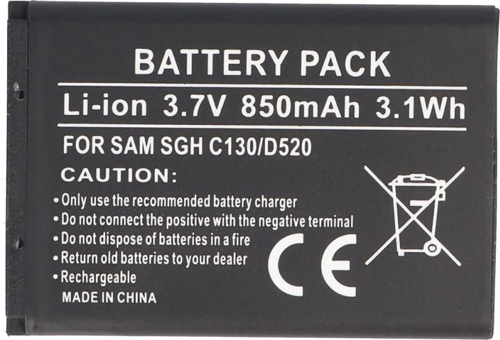 Image du produit Samsung Batterie SGH-X200, BST3108BEC /STD
