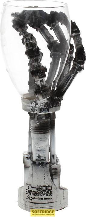 Actual product image Nemesis Now Terminator Glass T-800 Hand
