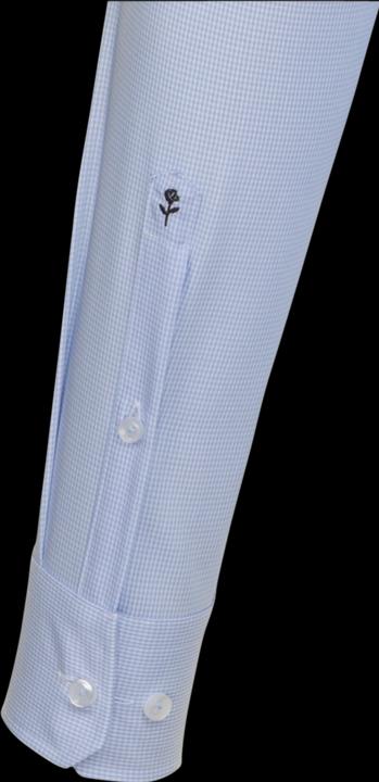 Immagine prodotto Seidensticker Camicia Tailored Fit Kent non stirata check ltblue (XL)