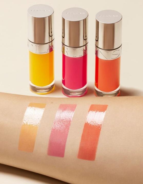 Image du produit Clarins Lip Comfort Oil Power of Colours 22 Daring Orange 7ml (22 Daring Orange)