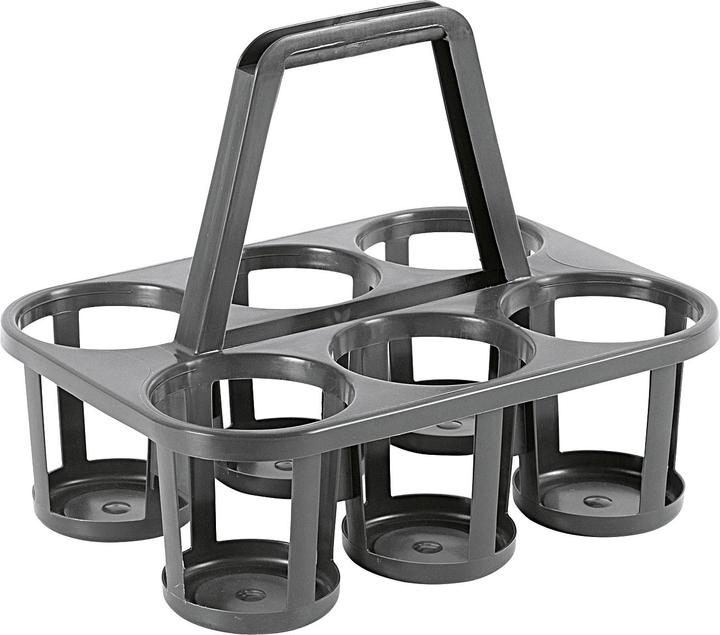 Actual product image keeeper Bottle carrier 6-compartment