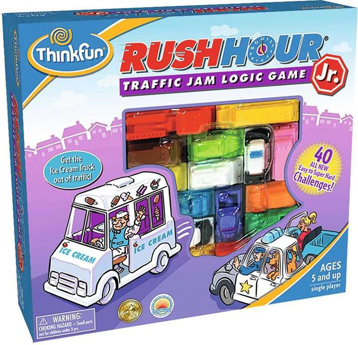 Image du produit Thinkfun Rush Hour Junior (Allemand, Espagnol, Français, Italien, Islandais, Portugais, Anglais)