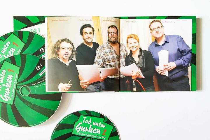 Actual product image Death among cucumbers part 1 + 2 (Kai Magnus Sting, Annette Frier, Jochen Malmsheimer, Bastian Pastewka, German)
