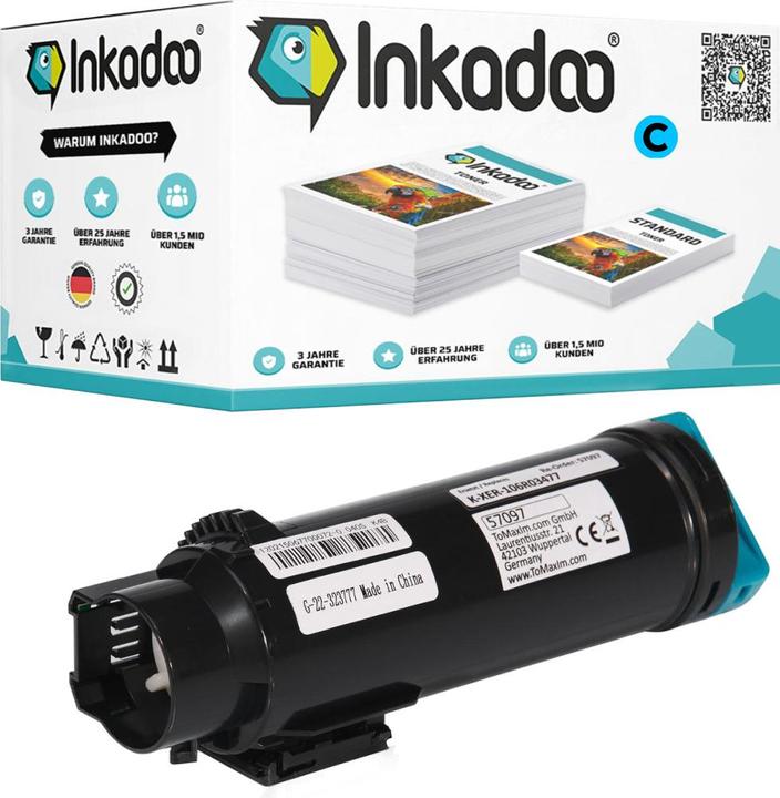 Produktbild Inkadoo Kompatibel Toner für Xerox WorkCentre 6515 DNI (C)