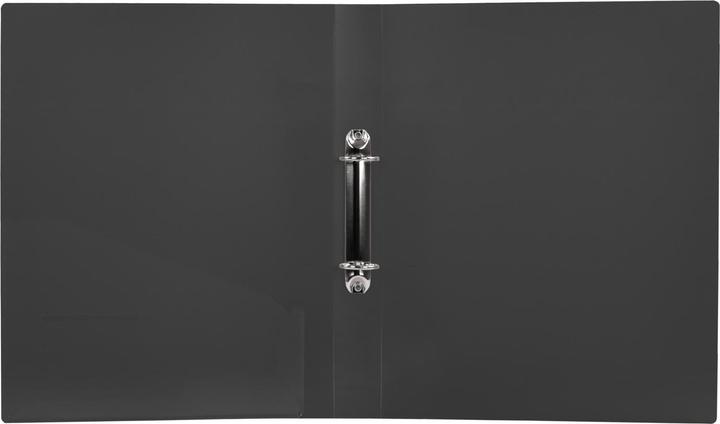 Immagine prodotto Idena Raccoglitore ad anelli A4 PP nero 35mm 2 anelli (A4, 35 mm, 1 Pezzo/i)