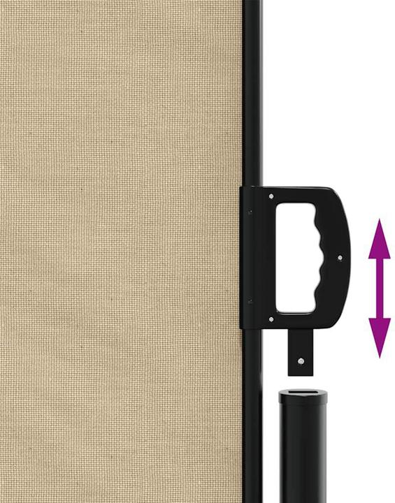 Actual product image VidaXL Extendable side awning (1.80 m)