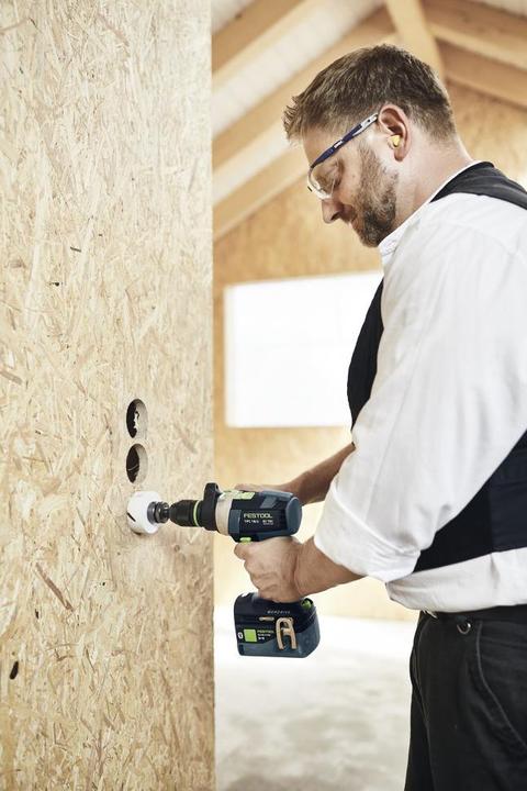 Immagine prodotto Festool Trapano avvitatore con percussione a batteria TPC 18/4 I-Basic (Batteria ricaricabile)