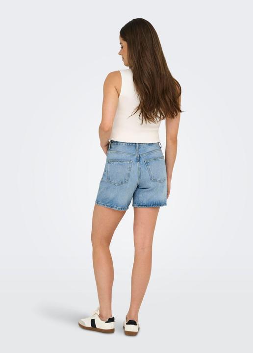 Image du produit Only ONLJOSE Hohe Taille Normal geschnitten Jeans-Shorts Jeans-Shorts (M)