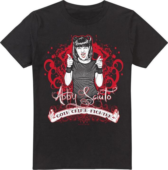 Actual product image Ncis Mens Goth Crime Fighter T-Shirt (5XL)