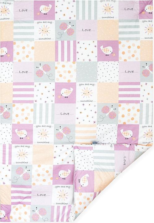 Produktbild Julius Zöllner Krabbeldecke, Patch Rose