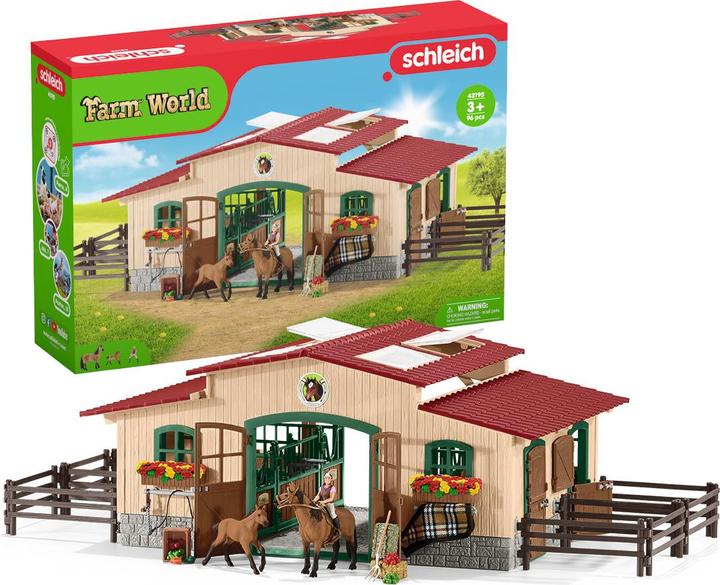 Immagine prodotto Schleich Scuderia con accessori
