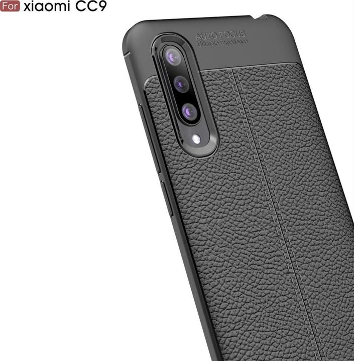 Produktbild Screenguard Xiaomi Mi 9 Lite Hülle Leather Design TPU Cover (Xiaomi Mi 9 Lite)