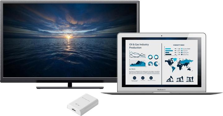 Actual product image i-tec USB 3.0 Advance Display Adapter TR (DVI, 8.43 cm)