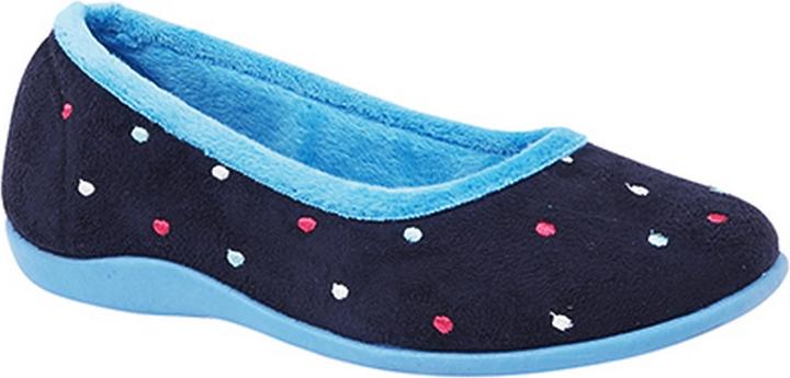 Actual product image Universal Textiles Isla dots ballerina slippers (40.5)