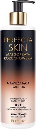 Produktbild Perfecta Magorzata Kozuchowska Feuchtigkeitsspendende 3-In-1 Gesichtsreinigungsemulsion 300ml (Reinigungsmilch, 300 ml)