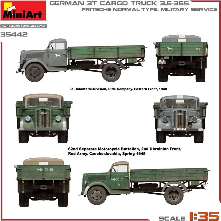 Immagine prodotto 1:35 Dt. 3 To. Camioncino da carico con pianale