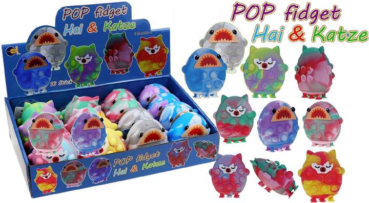 Image du produit Pechkeks Pop Fidget Requin & Chat.5103