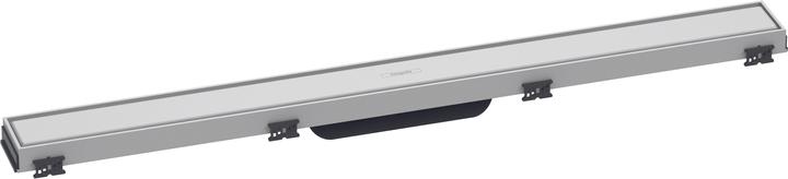 Actual product image hansgrohe HG shower channel RainDrain Match m height-adjustable frame 800mm matt white (800 mm)