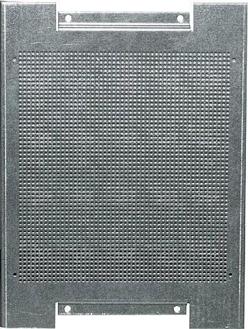 Actual product image SKT MP 34 Mounting plate perforated sheet galvanised, 30x40 cm