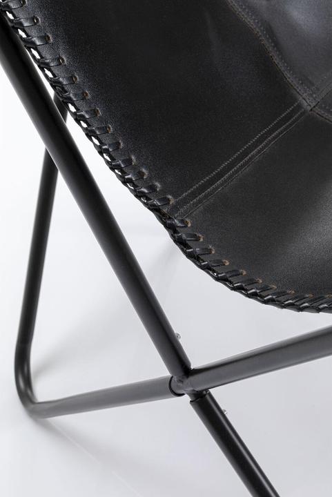 Produktbild Kare Design Sessel California Leder Schwarz