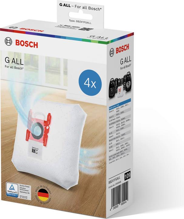 Immagine prodotto Bosch Hausgeräte PowerProtect Tipo G ALL, BBZ41FGALL (1 x)