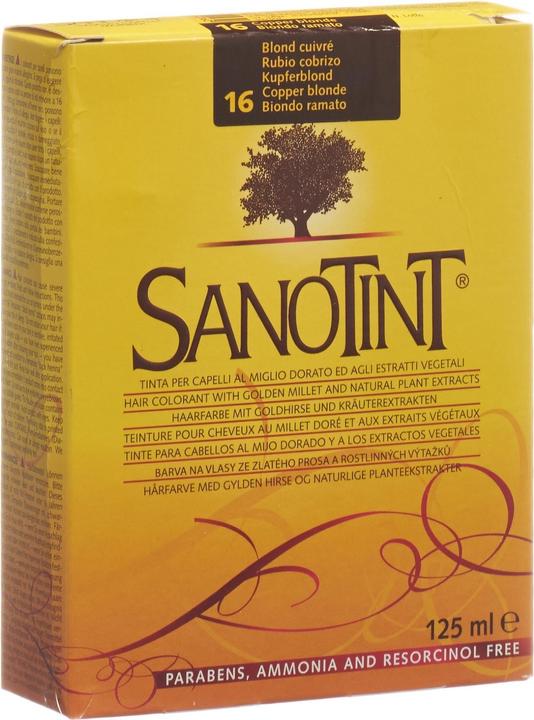 Produktbild Sanotint Haarfarbe 16 kupferblond (Kupferblond)