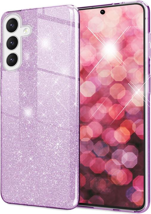 Actual product image Nalia Glitter hybrid cover (Samsung Galaxy S24)