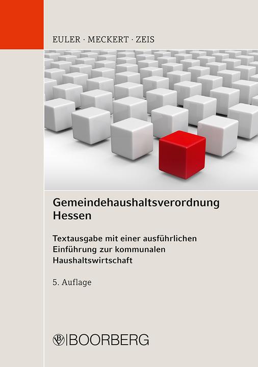 Immagine prodotto Gemeindehaushaltsverordnung Hessen (Tedesco, Adelheid Zeis, Matthias J. Meckert, Thomas Euler, 2021)