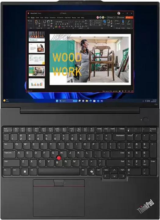 Produktbild Lenovo ThinkPad - E16 - G2 - Core Ultra 7 - 155H, 16 Zoll, 32GB DDR5, MS Office 2024 Professional (16", Intel Core Ultra 7 155H, 32 GB, 4000 GB, DE)