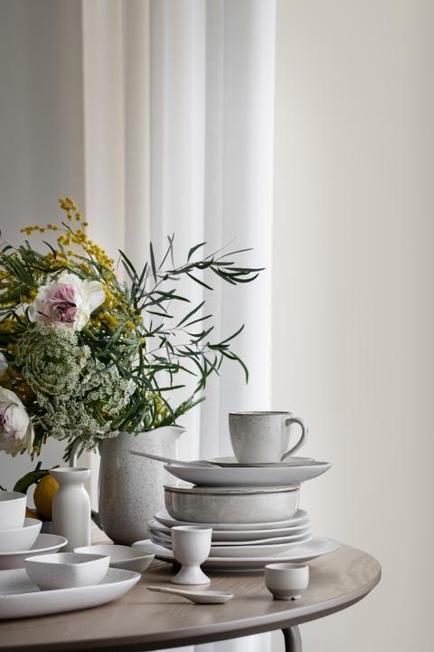 Image du produit Broste Copenhagen Nordic Cake Plate, Stoneware - Vanilla