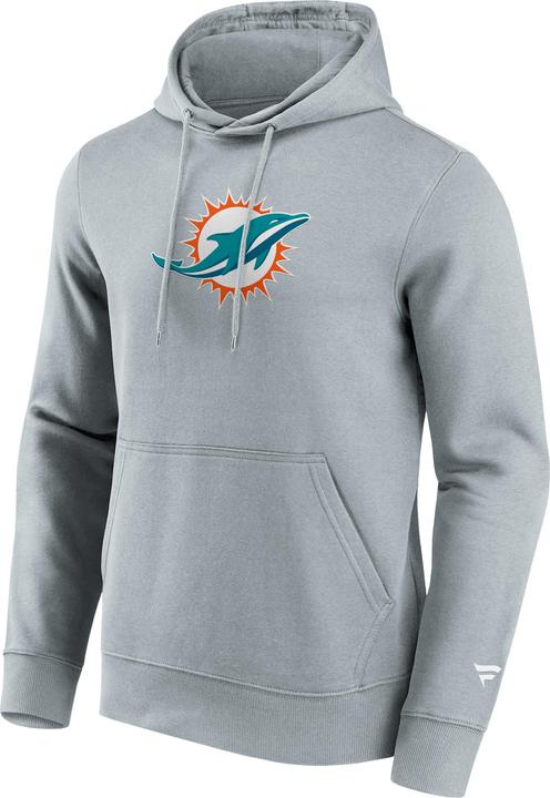 Produktbild Fanatics NFL Miami Dolphins Fleece Pull Over Fleece Kapuzenpullover Herren (S)