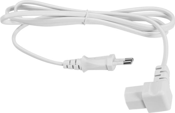Produktbild Omnitronic Kaltgeräte Netzkabel 2x0,75 1,5m C17 abgewinkelt ws