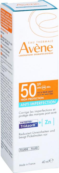 Produktbild Avène Anti-Imperfection Fluid LSF 50, 40 ml Lösung (Sonnencreme, SPF 50, 40 ml)