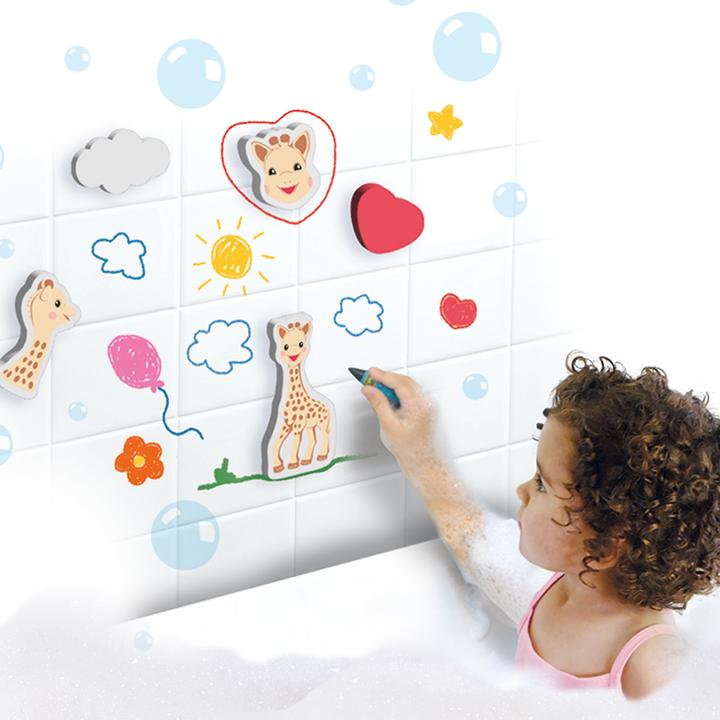 Immagine prodotto Ses Pastello da bagno con forme di Sophie La Giraffe