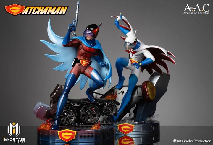 Image du produit Immortals Europe Gatchaman statuette Amazing Art Collection Joe the Condor, Expert in Shooting 34 cm
