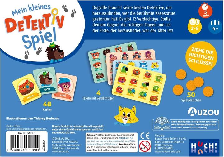 Produktbild Mein kleines Detektiv-Spiel (d) (Deutsch)