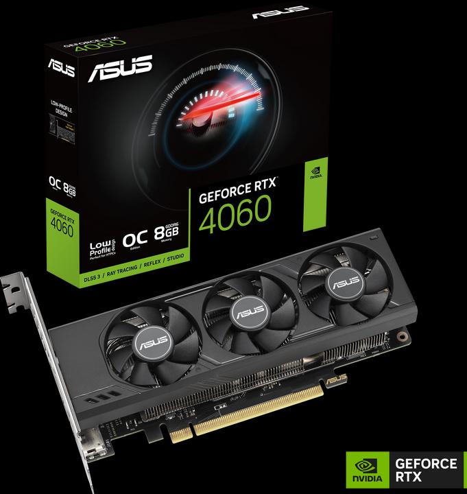 Image du produit ASUS GeForce RTX 4060 LP BRK OC Edition (8 Go)