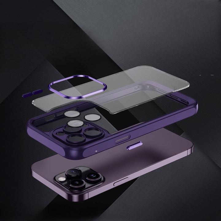 Produktbild Cover-Discount iPhone 15 Pro Max - Hülle mit Kameraschutz violett (Apple iPhone 15 Pro Max)