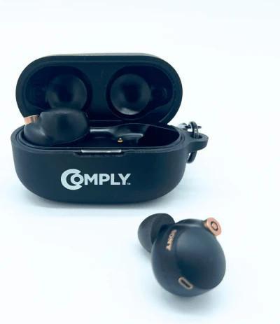 Immagine prodotto Comply Sony WF-1000XM4 Custodia in silicone nero (Borsa per cuffie)