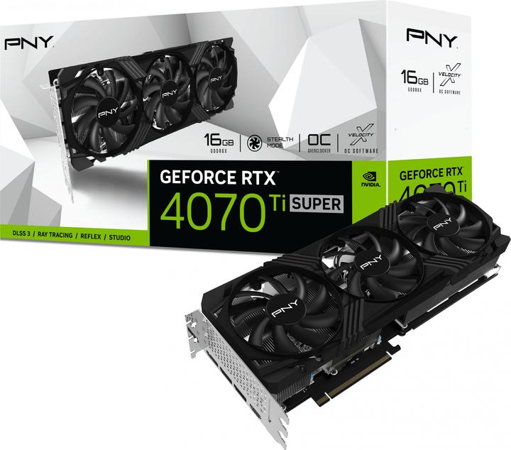 Produktbild PNY GeForce RTX 4070 Ti SUPER VERTO OC (16 GB)