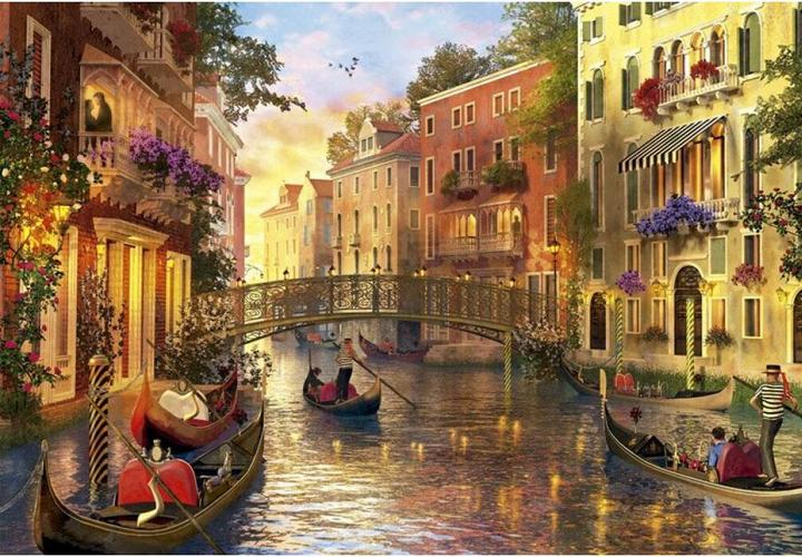 Actual product image Educa Sunset Venice (1500 pieces)