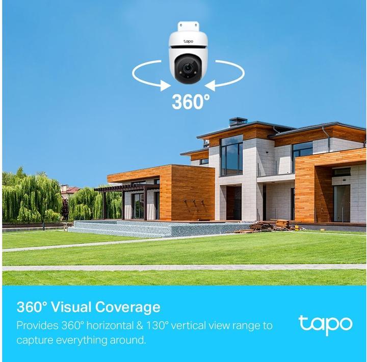Image du produit TP-Link Tapo C500 FHD Caméra d'extérieur 360° MicroSD (1920 x 1080 Pixels)