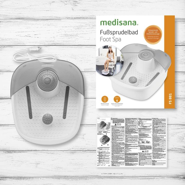 Immagine prodotto Medisana Fusssprudelbad FS881