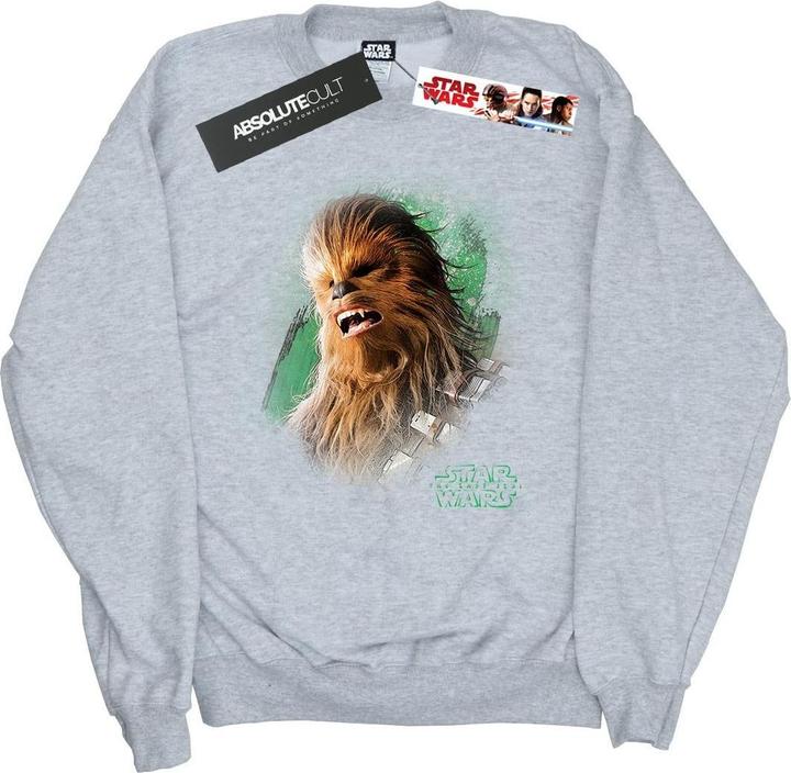 Actual product image Star Wars Boys The Last Jedi Chewbacca Brushed Sweatshirt (152, 158)
