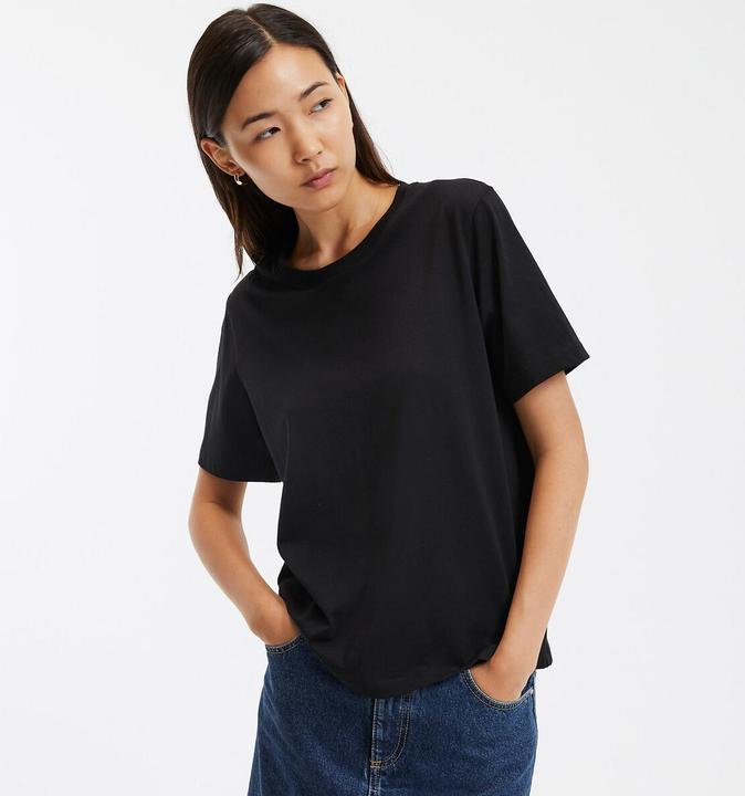 Actual product image La Redoute Collections T-shirt with round neckline and short sleeves (38)